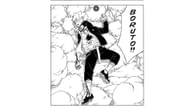 The protagonist dies to Kawaki's attack (Image via Masashi Kishimoto/Shueisha)